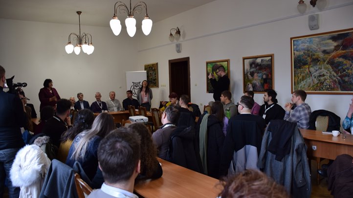 A Collegium Talentum ösztöndíjasainak találkozója a Rákóczi Főiskolán - A tudomány világa: hálózatépítés a Kárpát-medencében. Fotó: Kárpátinfó/ Kovács Elemér