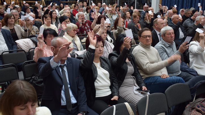 A KMKSZ XXXV. közgyűlésén - Küzdelem, hűség, megmaradás. Fotó: Kárpátinfó/ Kovács Elemér