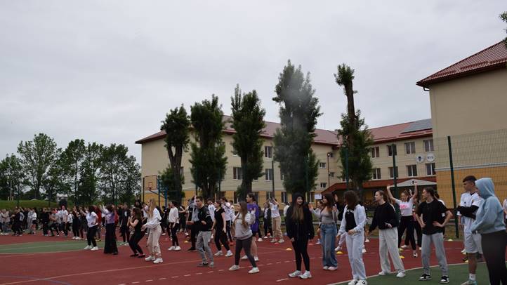 Egészség- és sportnap a beregszászi Felsőfokú Szakképzési Intézetben - Ép testben, ép lélek. Fotó: Kárpátinfó/ Kovács Erzsébet