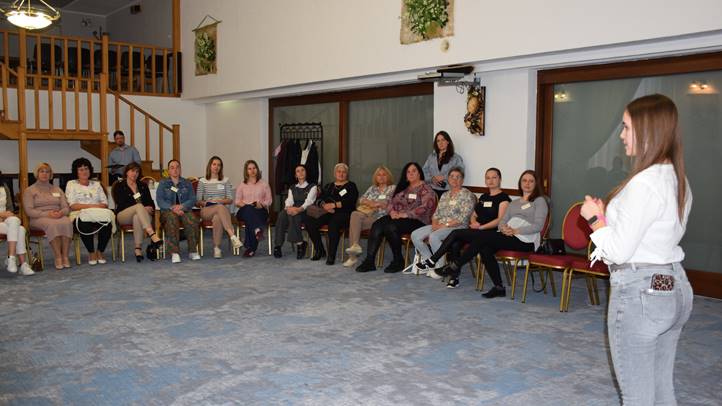 Önismereti workshop a Helikonban - Nőidő. Fotó: Kárpátinfó/ Kovács Erzsébet