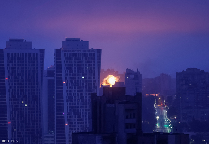 Rakétazápor zúdult Ukrajnára, Oroszország az egész országot célba vette. Fotó: Gleb Garanich / Reuters