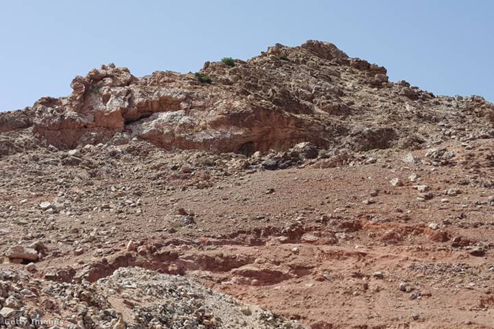 A Jebel Irhoud lelőhely Marokkóban. Fotó: Abderrahim El baidouri / Getty Images Hungary