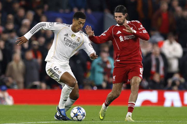  Real Madrid - Liverpool mérkőzés. Fotó: Jason Cairnduff / Reuters