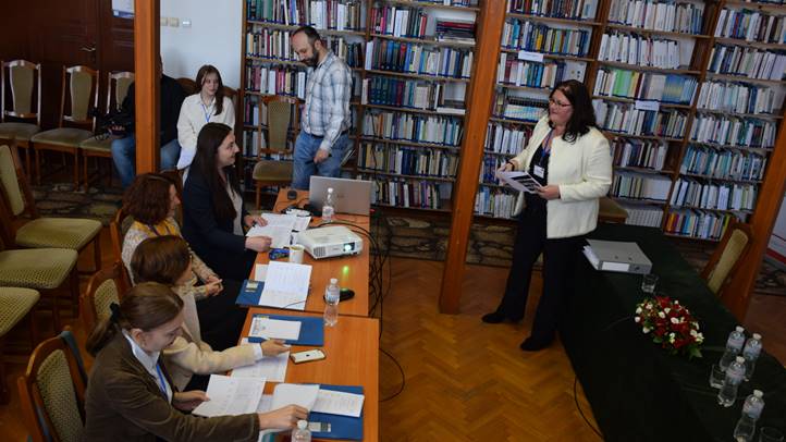 A XIX. Kárpátaljai Tudományos Diákköri Konferencián - A kiválóságok műhelye. Fotó: Kárpátinfo/ Kovács Elemér