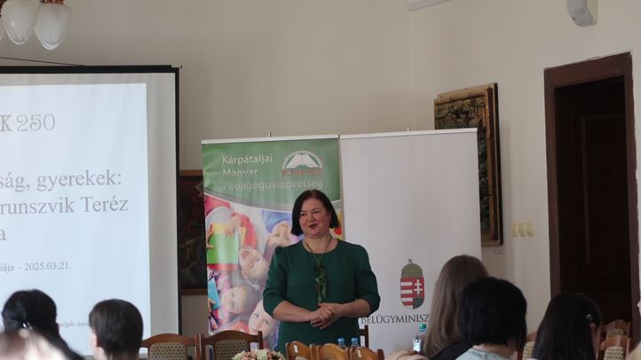 Kárpátaljai magyar óvodapedagógusok konferenciája - Beregszászban Brunszvik Teréz nyomdokain 