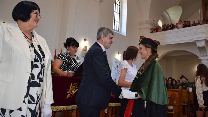 Diplomaátadó ünnepség a Rákóczi Főiskolán - Küzdelem, megmaradás, újrakezdés. Fotó: Kárpátinfó /  Kovács Elemér