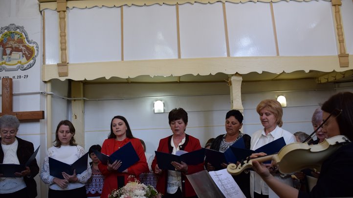 Tavaszi nőszövetségi csendesnap Szőlősgyulán - „Szeret az Úr, azért nincs még végünk”. Fotó: Kárpátinfo/ Marton Erzsébet