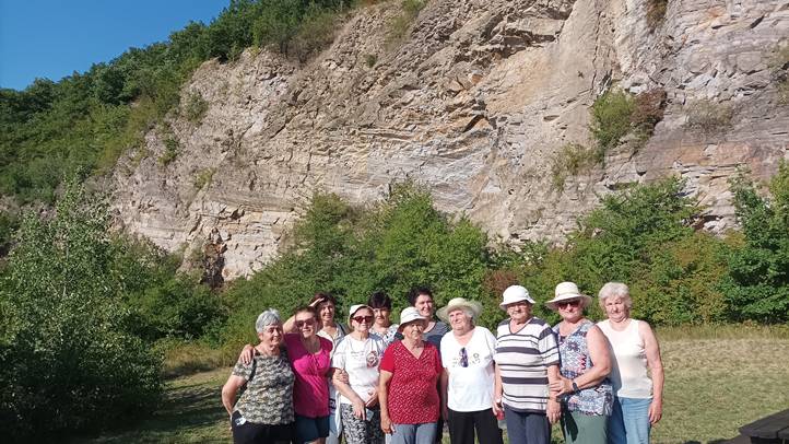 Nőszövetségi kirándulás a levendulásba és a Fehér Sziklához - Kellemes környezetben, jó társasággal – közelebb Istenhez. Fotó: Kárpátinfó/ Kovács Erzsébet