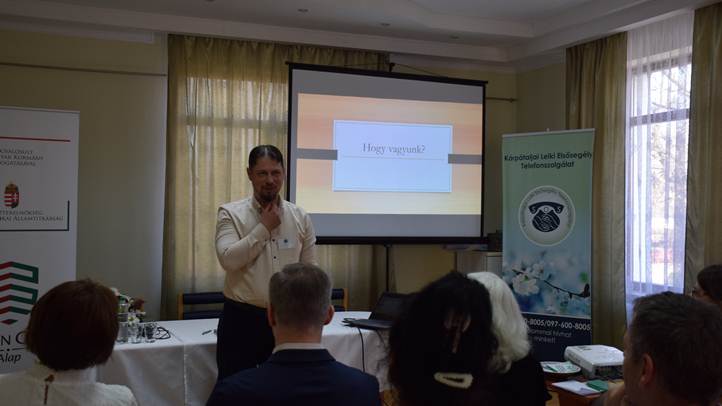 10 éves a Kárpátaljai Lelki Elsősegély Telefonszolgálat  - Egy hívás – egy reménysugár. Fotó: Kárpátinfó / Kovács Erzsébet