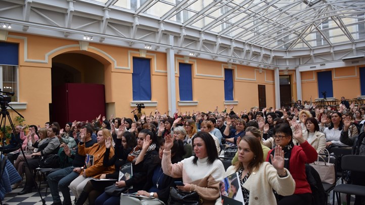 A KMPSZ XXXIII. közgyűlésén - A nehéz idők erős embereket formálnak. Fotó: Kárpátinfó/ Kovács Erzsébet