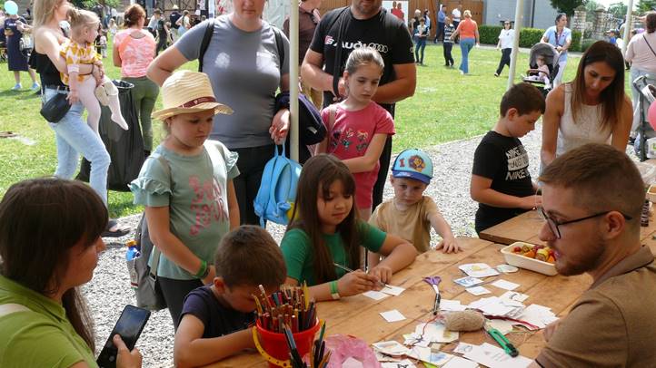 Gyermeknap a kárpátaljai nagycsaládosoknál - Vidám, tartalmas együttlét. Fotó: Kárpátinfo/Kovács Elemér