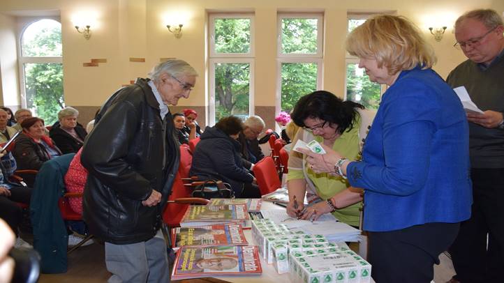 Száz perc száz emberért – huszonkettedszer - Célba ért az adomány. Fotó: Kárpátinfó/ Kovácsné Marton Erzsébet