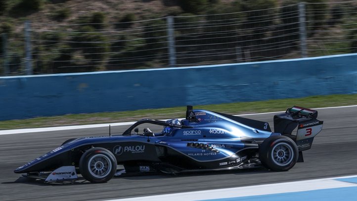 Felemásan sikerült Hideg Ádám hétvégéje a Eurocup 3-ban. Fotó: Hideg Ádám média