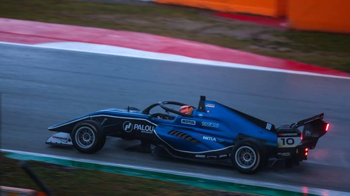 Hideg Ádám sokat tanult első Formula-4-es idényében és Alex Palou-nál tesztelt. Fotó: Magnify