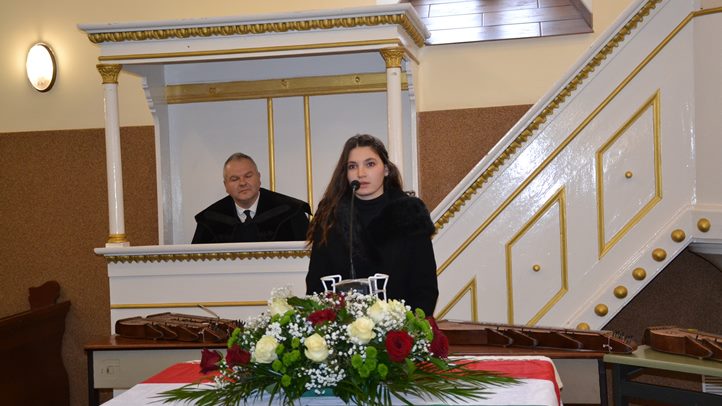 Petőfi Sándor 202. születésnapján - A legnagyobb magyar költőre emlékeztek Badalóban. Fotó: Sárközi Karola