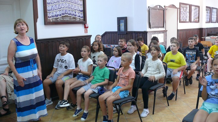 Egyházmegyei gyermektábor az MRSZ támogatásával - Kikapcsolódás, töltekezés – Isten közelében. Fotó KárpátinfoMarton Erzsébet