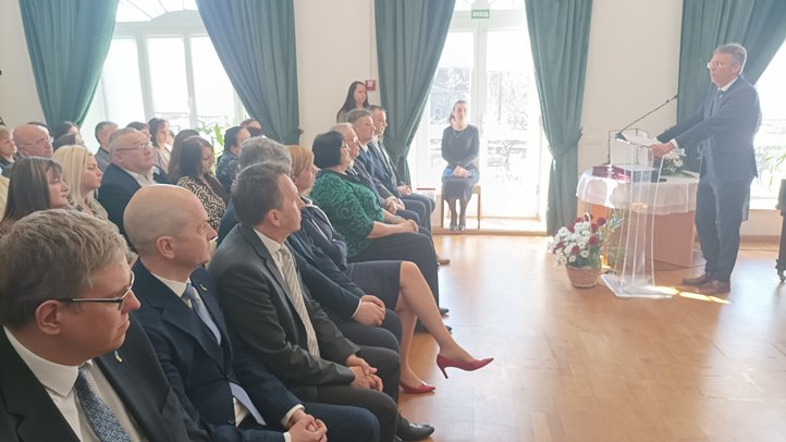 A „Köbüki” tehetséggondozó tanári ösztöndíjak átadó ünnepségén - Egyetemmé válik a beregszászi Rákóczi Főiskola. Fotó: Kárpátinfo/Kovács Erzsébet