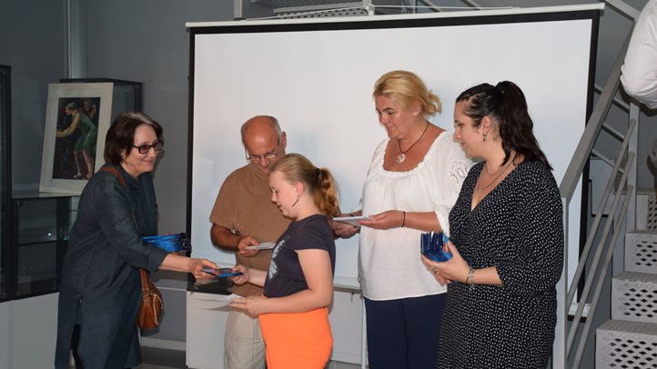 A Horváth Anna alkotóhét zárónapján - Kreativitás, nyitottság, megvalósítás.  Fotó: Kárpátinfo/Kovács Elemér