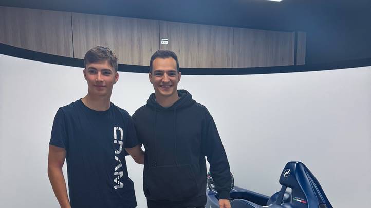 Hideg Ádám sokat tanult első Formula-4-es idényében és Alex Palou-nál tesztelt. Fotó: Magnify