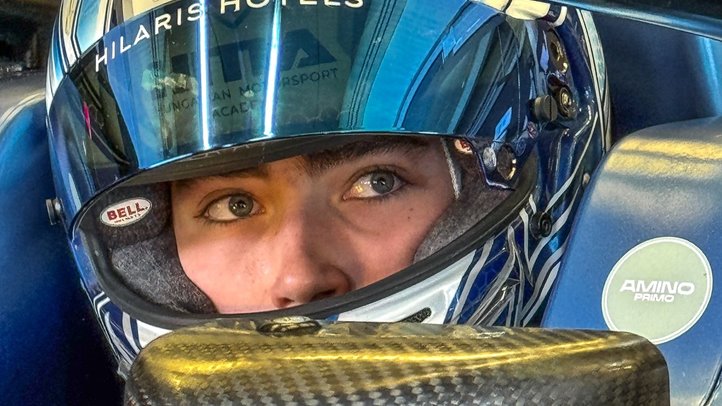 Felemásan sikerült Hideg Ádám hétvégéje a Eurocup 3-ban. Fotó: Hideg Ádám média