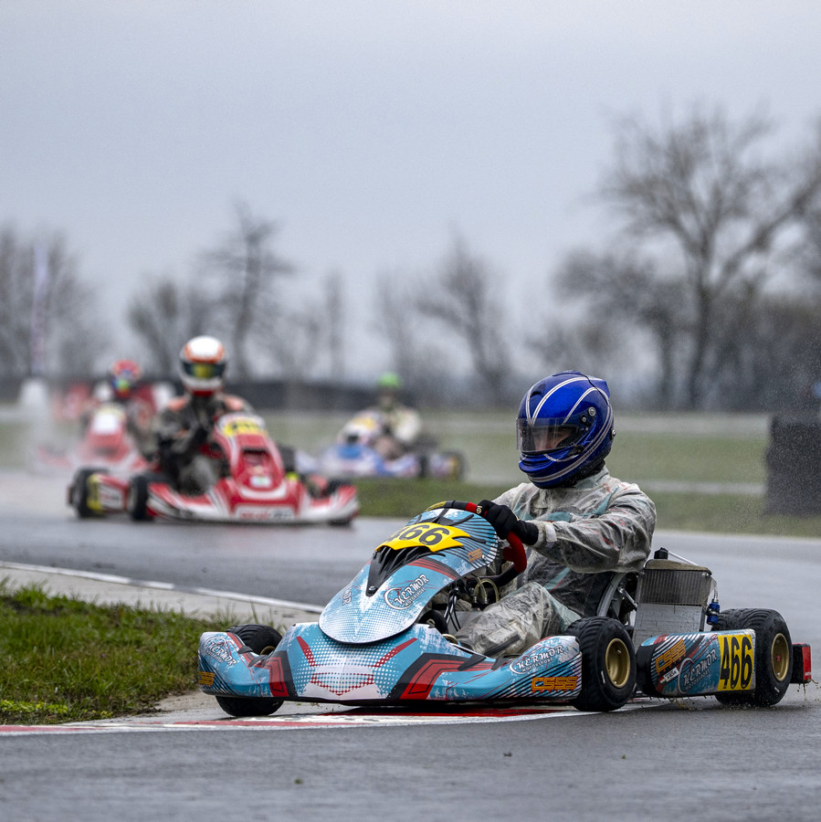 Kermor Motorsport pilóta nyilatkozatok az RMC Hungary OB 1-n. Fotó: Hajóka SportFotó