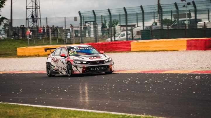 Spában is dobogóra állt Losonczy Levente a TCR Europe-ban. Fotó: (TCR Europe Series)