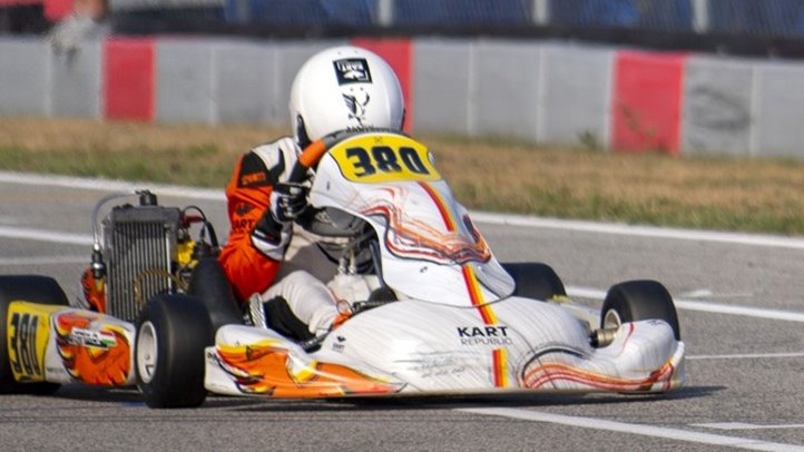 Kategóriagyőzelem a Gokart OB-n. Fotó: Hajóka SportFotó