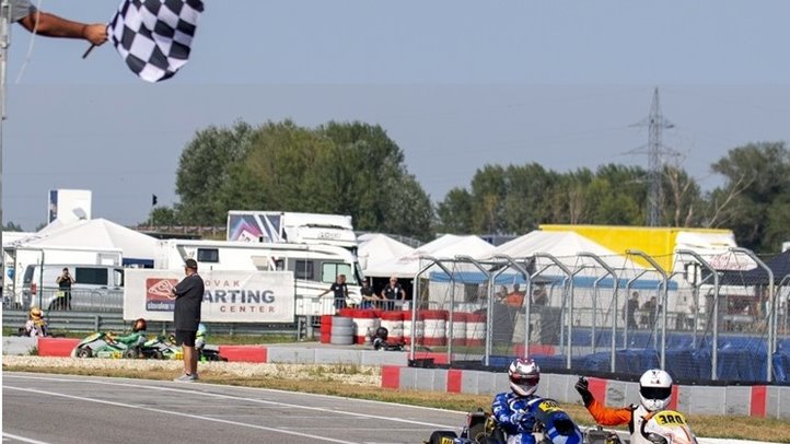 Kategóriagyőzelem a Gokart OB-n. Fotó: Hajóka SportFotó