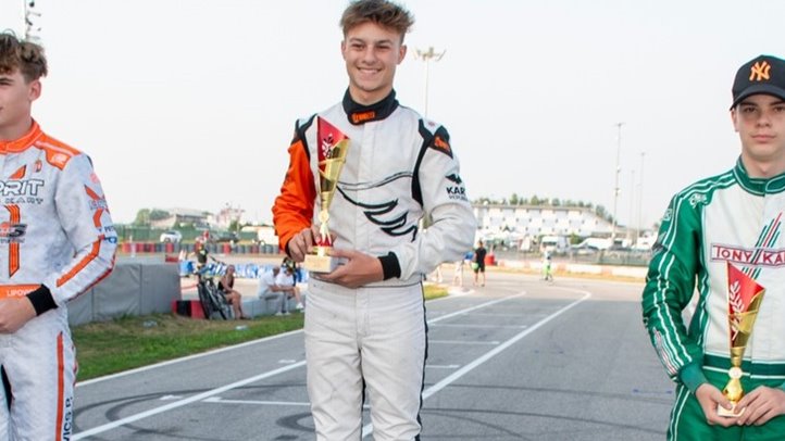 Kategóriagyőzelem a Gokart OB-n. Fotó: Hajóka SportFotó