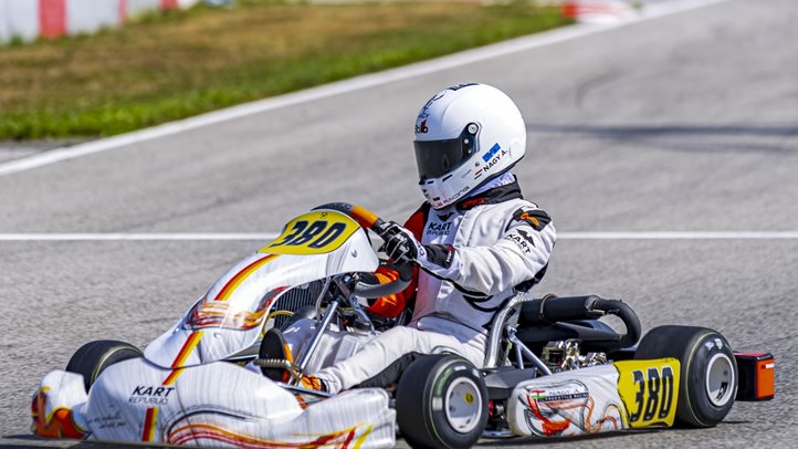 Kategóriagyőzelem a Gokart OB-n. Fotó: Hajóka SportFotó