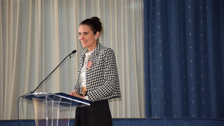 Nagy-Vargha Zsófia, a Kulturális és Innovációs Minisztérium fiatalokért felelős helyettes államtitkára