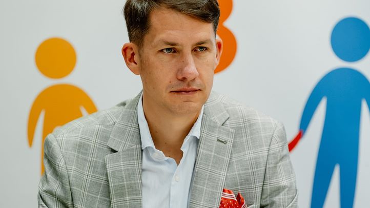 Pásztor Bálint, a Vajdasági Magyar Szövetség elnöke 