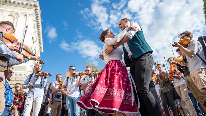Táncünnep a Küküllő mentén - Erdélyi Táncháztalálkozó Székelyudvarhelyen. Fotó: Pataki Hajnal