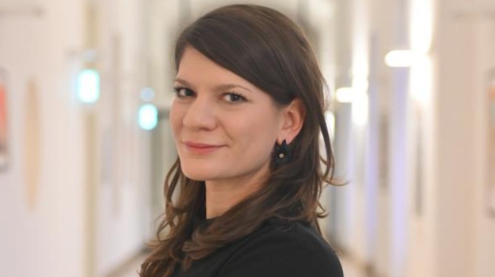 Pató Viktória Lilla, A Nemzeti Közszolgálati Egyetem Európa Stratégia Kutatóintézetének kutatója (Fotó: hirado.hu)