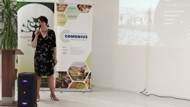 A tanítható néphagyomány - Regionális szakmai konferencia Rimaszombatban. Szalai Erika - Felvidék 