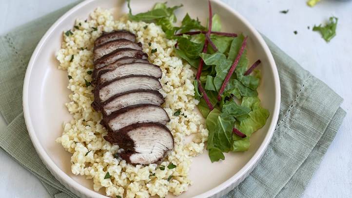 Szilvalekváros-Fűszeres-Sült-Csirkemell