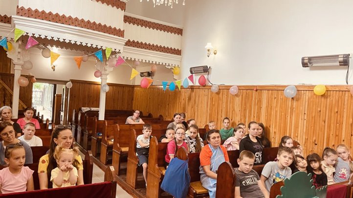 Vakációs bibliahét Beregardóban - Kövess engem. Fotó: Kárpátinfo/Kovács Erzsébet