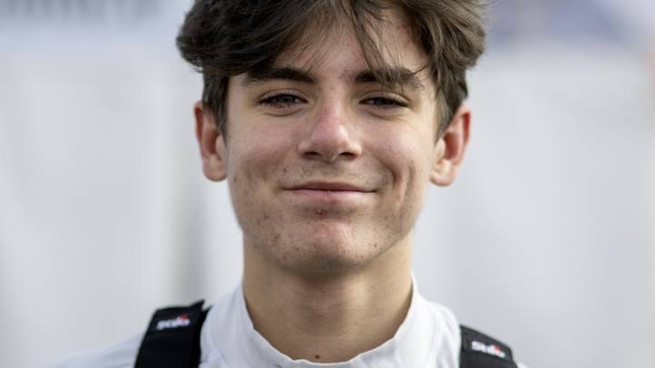 Beni és Ákos a Slovak Karting Centerben. Fotó: Hajóka Sport Fotó