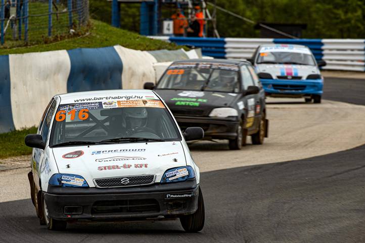 Bartha Brigi 2025 Junior Női Rallycross Bajnoka! Fotó: Hajóka SportFotó