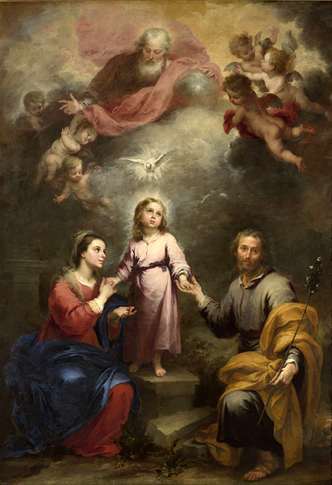Bartolomé Esteban Murillo: A két Szentháromság