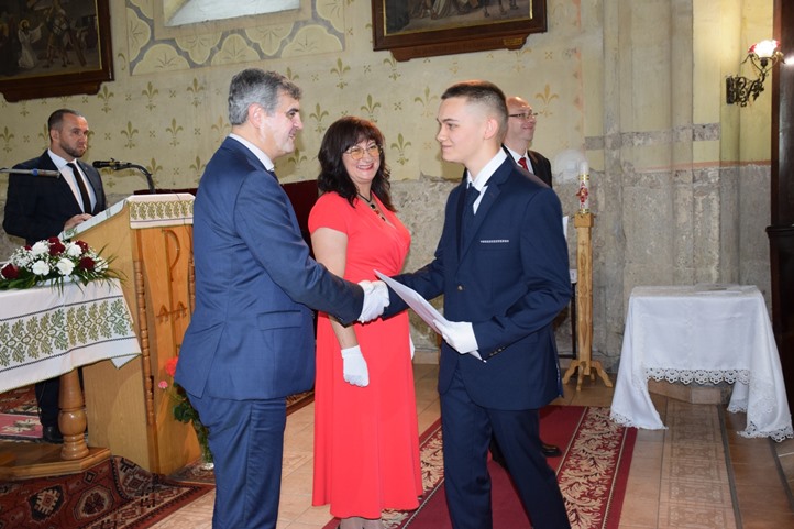 A Rákóczi Főiskola Szakgimnáziumának tanévzáró és diplomaátadó ünnepségén. Fotó: Kovács Erzsébet