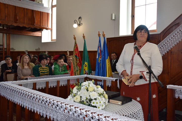 Tanévnyitó a Rákóczi Főiskola Egán Ede Szakképzési Centrumában. Fotó: Kárpátinfo/Kovács Erzsébet