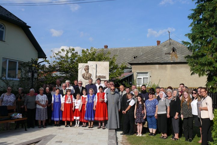Konferencia és emlékműavatás Salánkon - Szabó Jenő, a hithű lokálpatrióta. Fotó: Kárpátinfo/Kovács Elemér