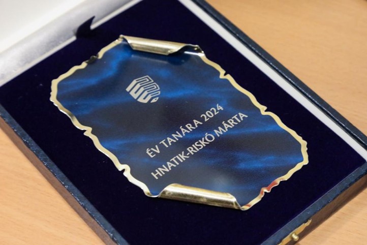 Hnatik-Riskó Márta beregszászi pedagógus lett 2024 külhoni tanára