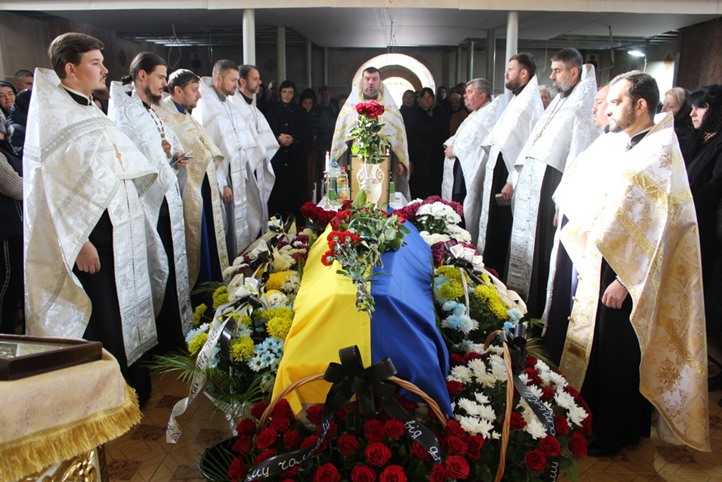 Búcsú Jaroszlav Fedorci védőtól Irsava (Ilosva) városában, 2024. november 3-án. Fotó: Irsavai Városi Tanács 