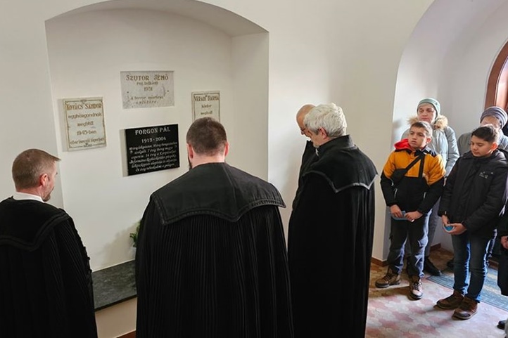 Forgon Pálra emlékeztek a beregszászi reformátusok