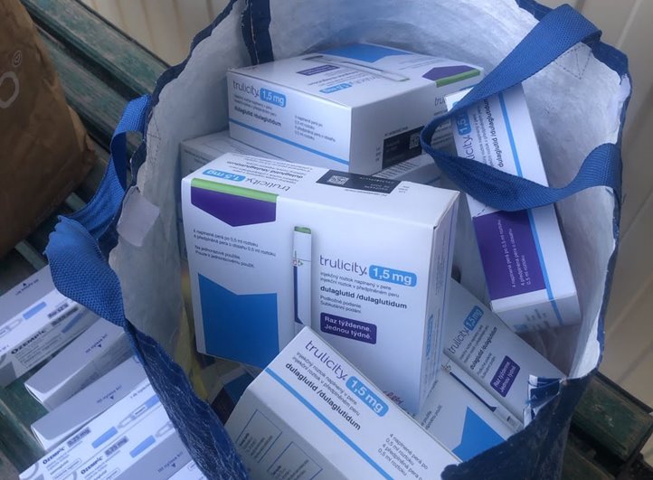 Csaknem félmillió hrivnya értékű gyógyszert akartak becsempészni Kaszonyál. Fotó: Kárpátaljai Vámhivatal