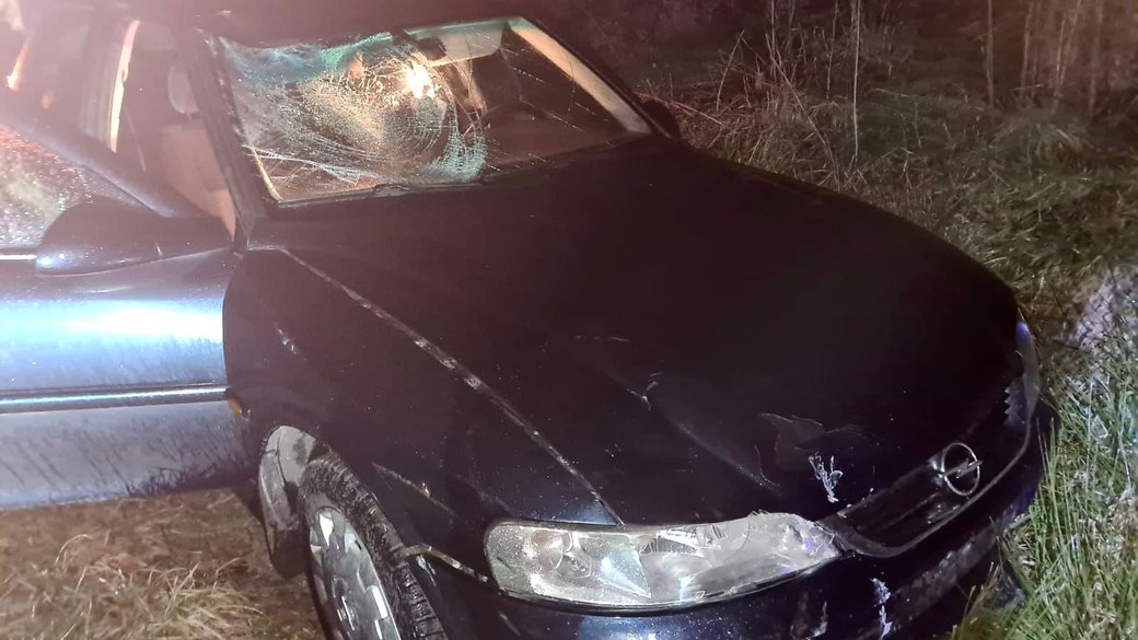 Ittas sofőr okozott halálos közúti balesetet Kárpátalján. (Fotó: Nemzeti Rendőrség)