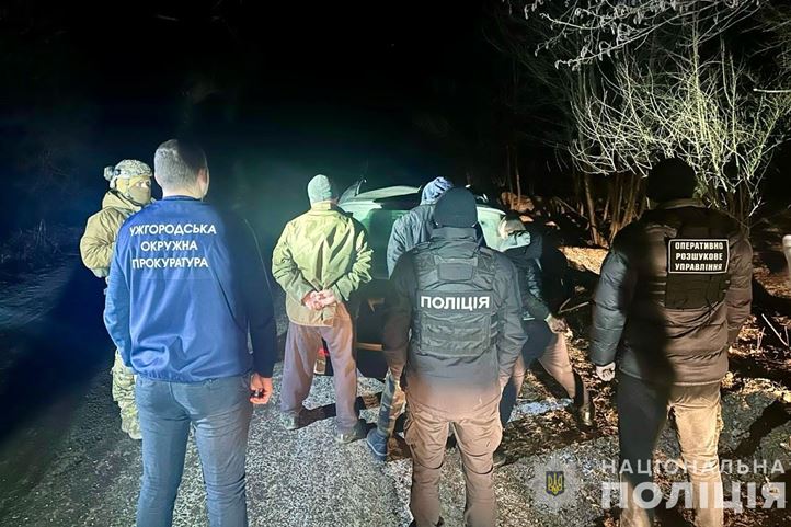 Kárpátalján 19 éves fiatal szervezte az illegális határátlépést. Fotó: Kárpátaljai Rendőrség