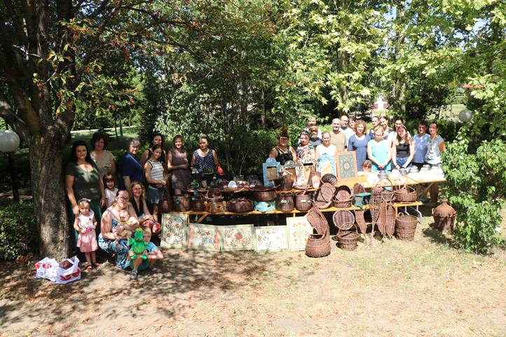 Mesterségünnep Tóthfaluban - Kezdődik a IV. Népi kézműves tábor. Fotó: Nádi Karolina, Hagyományok Háza Hálózat